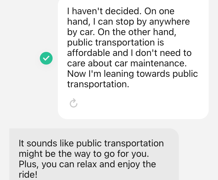AI英会話アプリ「スピーク」-レッスン画面